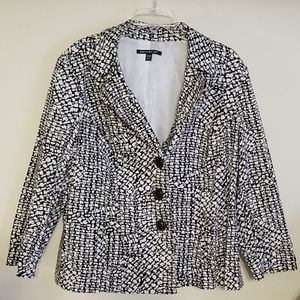 Briggs New York plus 20W black and white jacket